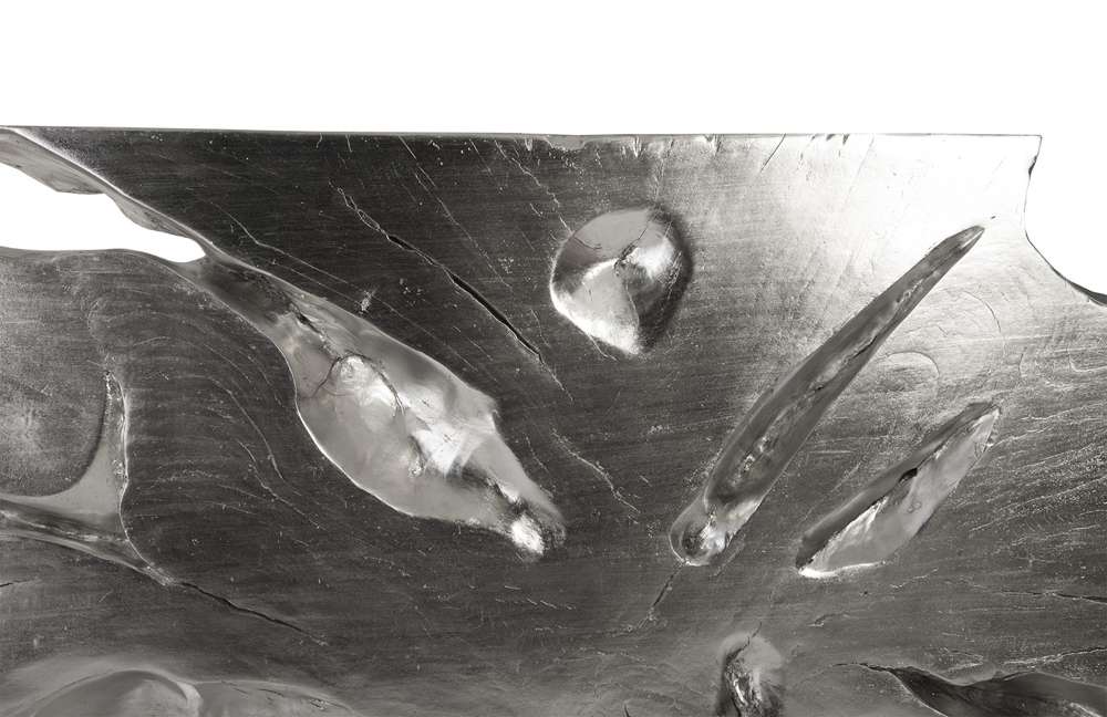 Phillips Collection - Colossal Freeform Wall Art, Large, Silver Leaf - PH67974 veiw 5