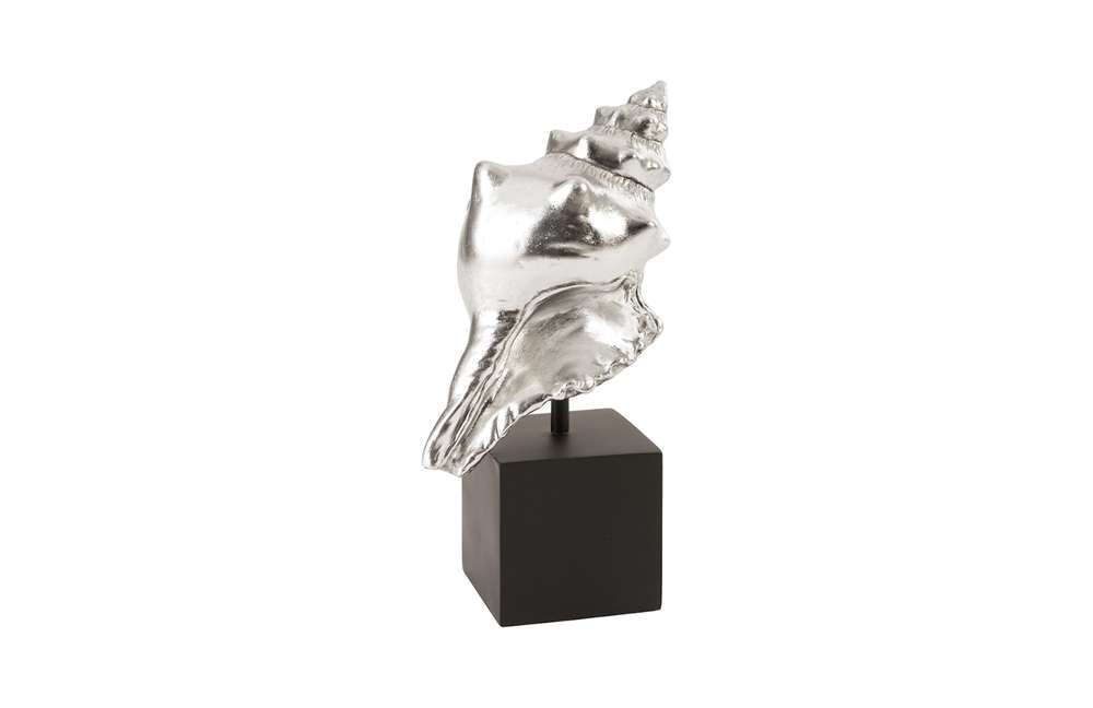 Phillips Collection - Conch Table Sculpture, Silver Leaf - PH80669 veiw 1