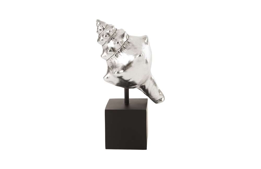 Phillips Collection - Conch Table Sculpture, Silver Leaf - PH80669 veiw 2