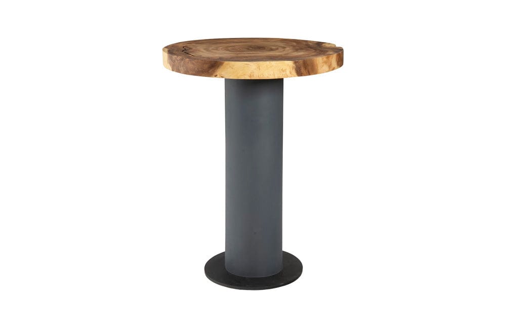 Phillips Collection - Concrete Bar Table, Chamcha Wood Top - TH78367 view 1