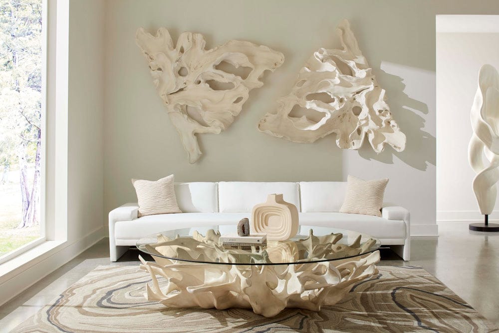 Phillips Collection - Contour Cast Root Triangle Wall Art, Faux Bleached - PH118731 view 5