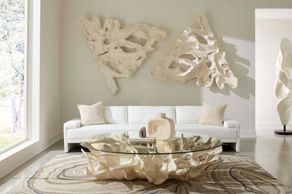 Phillips Collection - Contour Cast Root Triangle Wall Art, Faux Bleached - PH118731 view 5