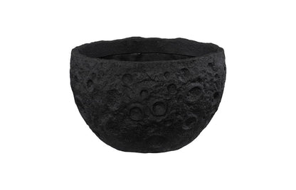 Phillips Collection - Crater Planter, Black Stone - PH119410 view 2