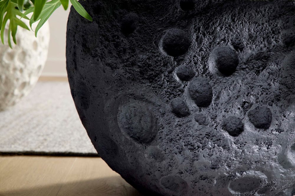 Phillips Collection - Crater Planter, Black Stone - PH119410 view 5