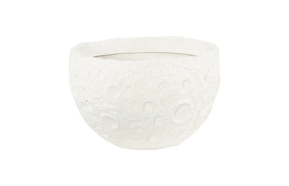 Phillips Collection - Crater Planter, White Stone - PH119411 view 1