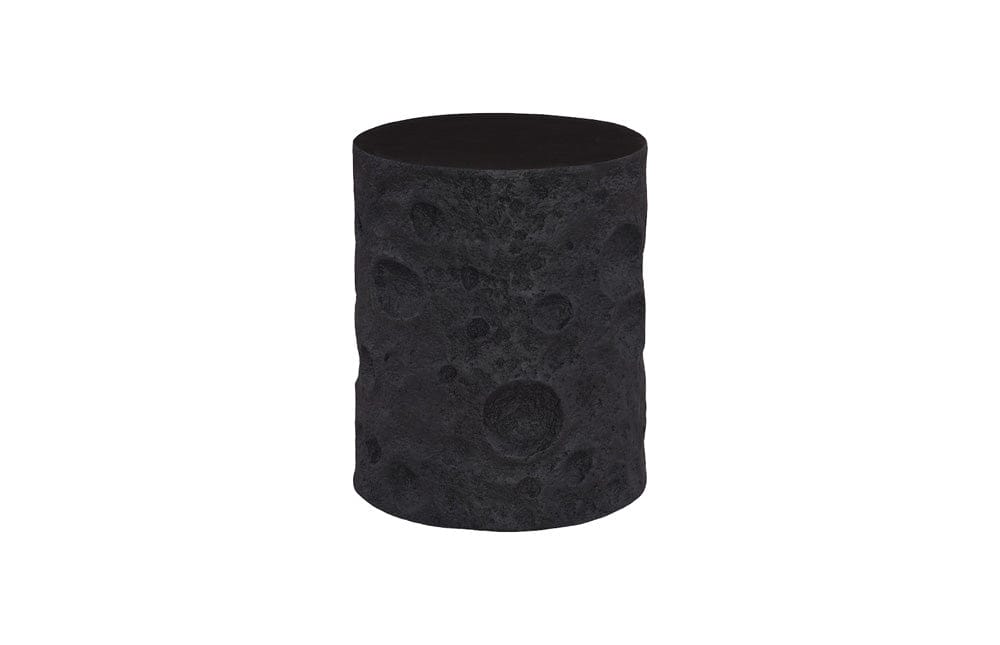 Phillips Collection - Crater  Side Table, Black Stone - PH119471 view 1