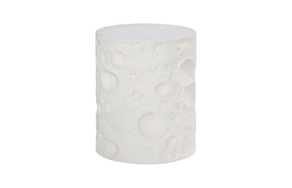 Phillips Collection - Crater Side Table, White Stone - PH119472 view 1