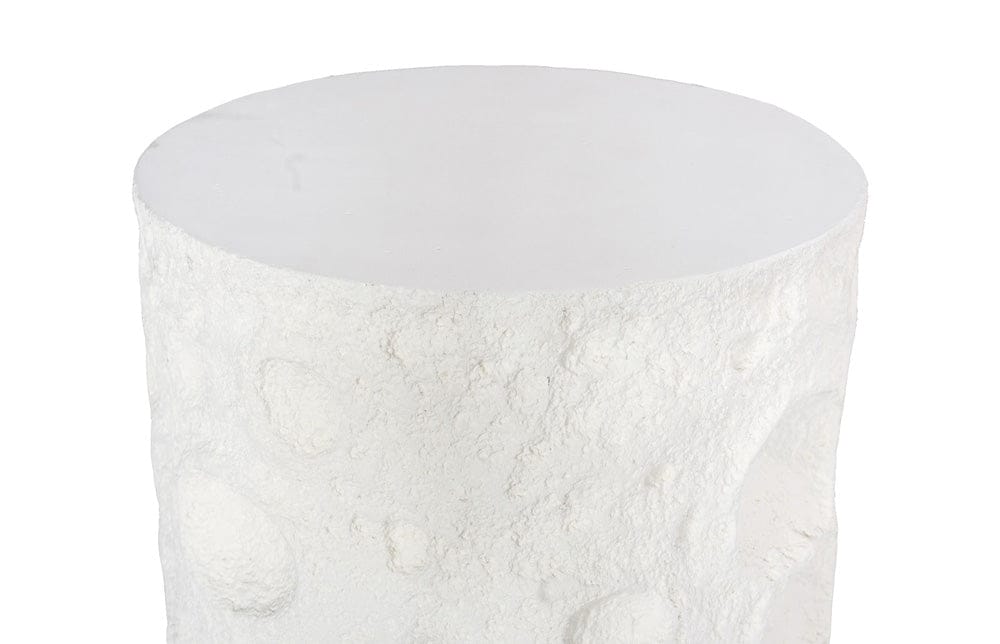 Phillips Collection - Crater Side Table, White Stone - PH119472 view 3