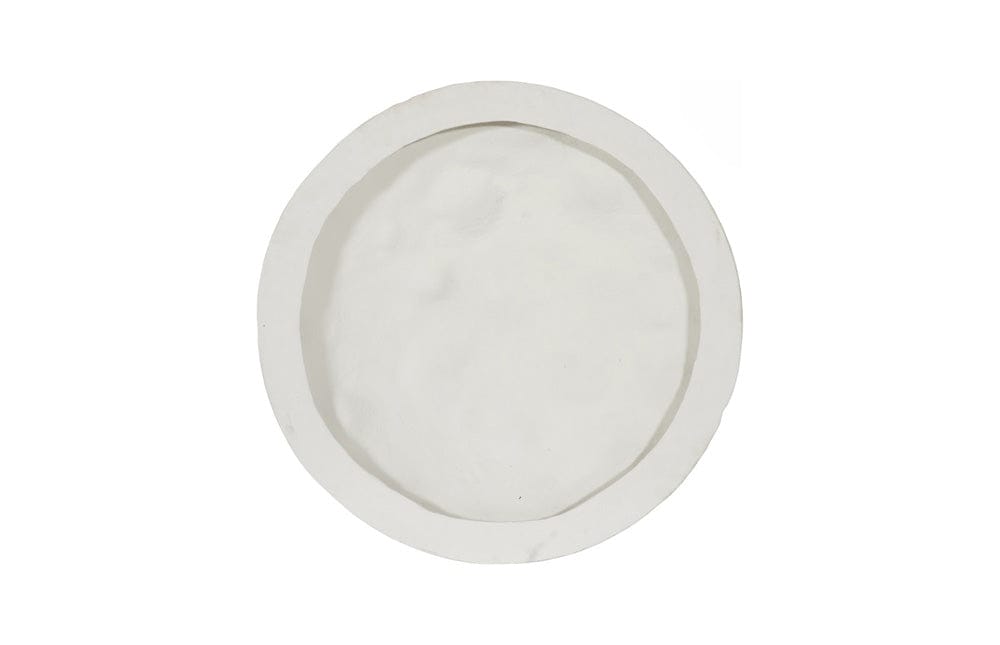 Phillips Collection - Crater Wall Art, 22", White Stone - PH119558 view 3