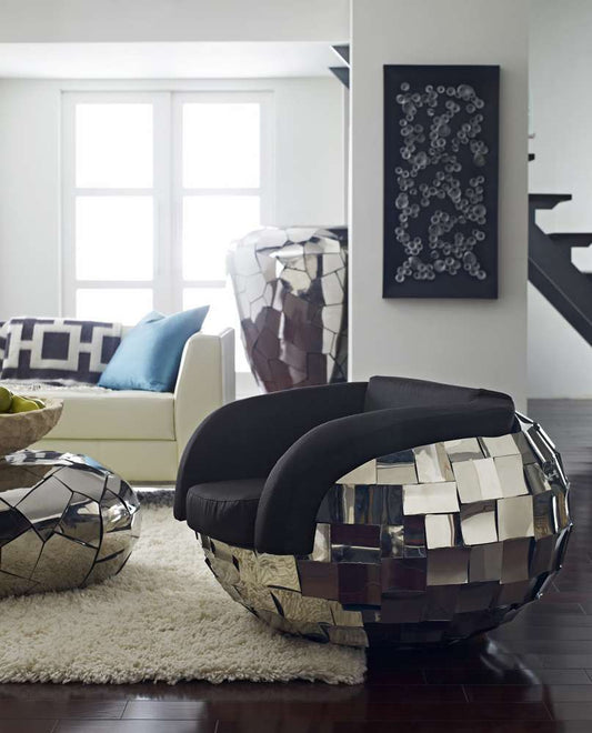 Phillips Collection - Crazy Cut Club Chair - PH64151 veiw 2