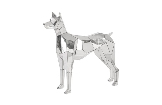 Phillips Collection - Crazy Cut Dog, Stainless Steel, Silver - PH97073 view 1
