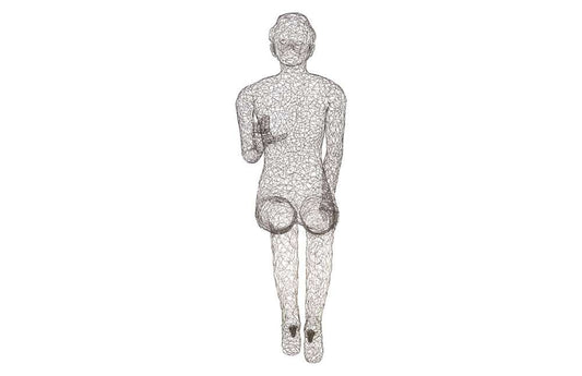 Phillips Collection - Crazy Wire Lounging Female - CH64909 veiw 2