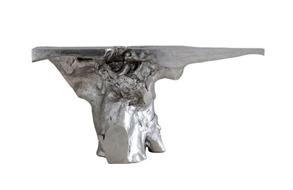 Phillips Collection - Crown Console Table, Silver Leaf - PH64209 veiw 1