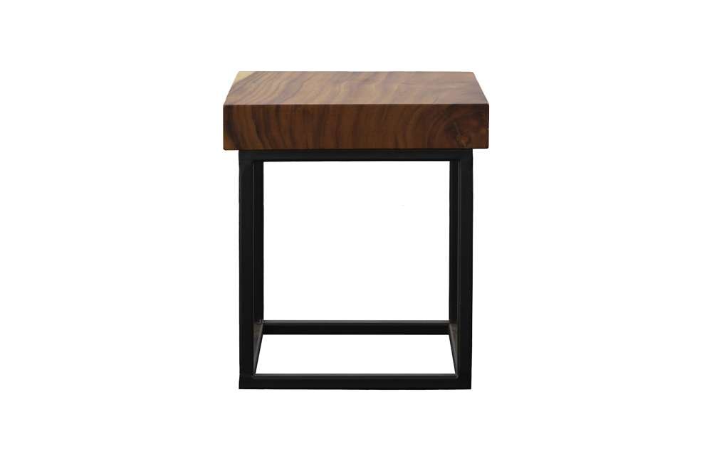 Phillips Collection - Cubic Side Table, Black Base - TH109884 veiw 3