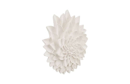 Phillips Collection - Dahlia Flower Wall Art, White Stone - PH104364 veiw 2