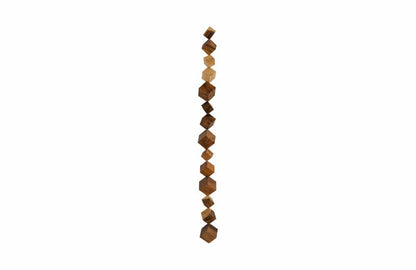 Phillips Collection - Dice Wall Art, Chamcha Wood, Natural - TH84084