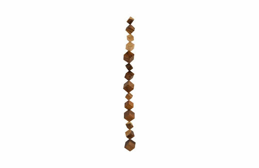 Phillips Collection - Dice Wall Art, Chamcha Wood, Natural - TH84084
