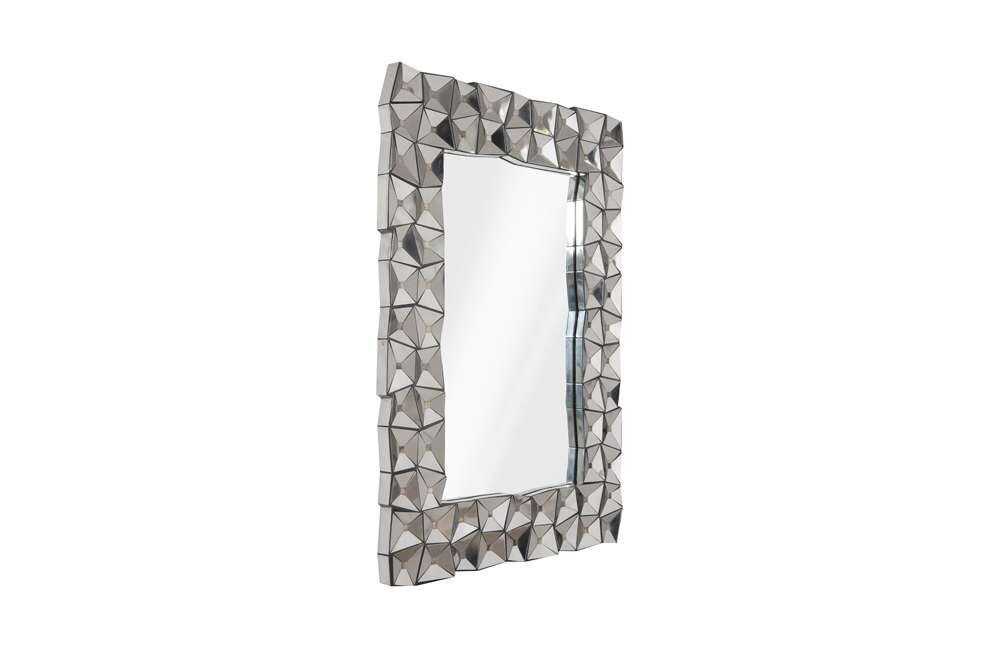 Phillips Collection - Divot Mirror, Stainless Steel - PH100869 veiw 2