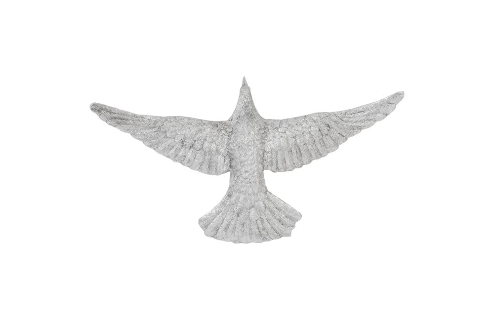 Phillips Collection - Dove Wall Art, Silver Leaf - PH97481 view 1