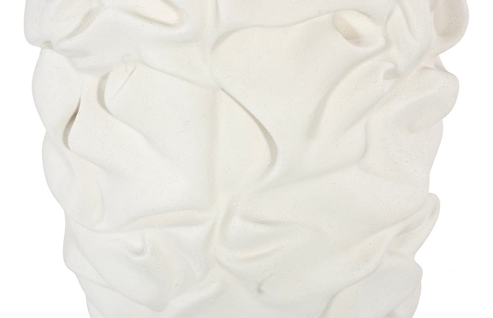 Phillips Collection - Drape Planter, White Stone, SM - PH119409 view 3
