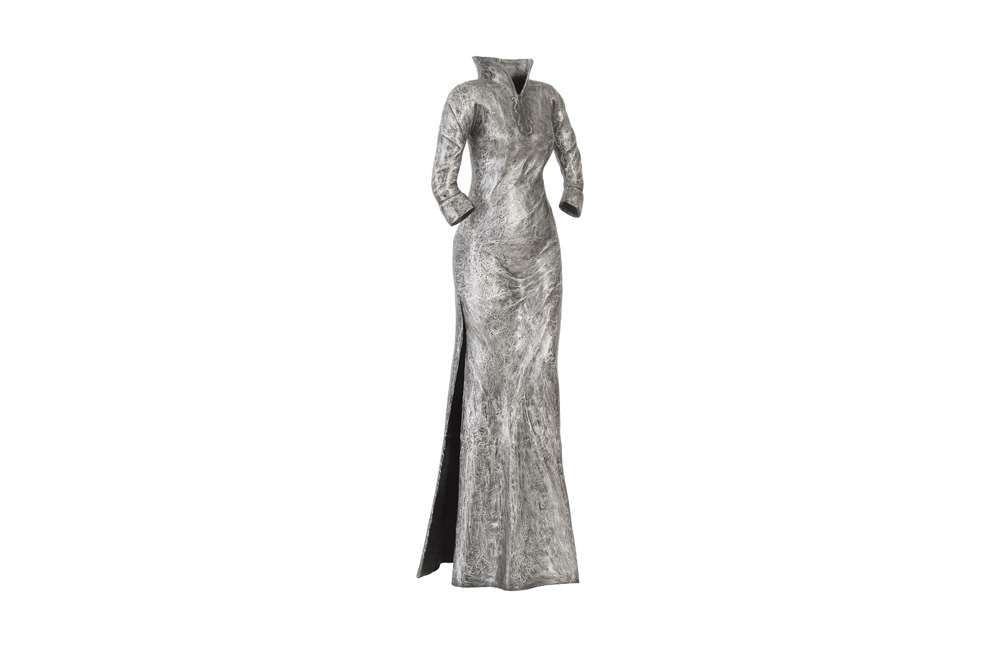 Phillips Collection - Dress Sculpture, Long Sleeves, Black/Silver, Aluminum - ID96057 veiw 1