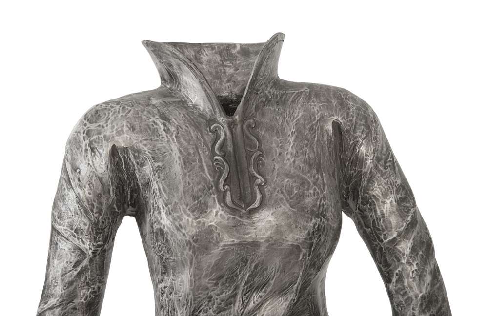 Phillips Collection - Dress Sculpture, Long Sleeves, Black/Silver, Aluminum - ID96057 veiw 2