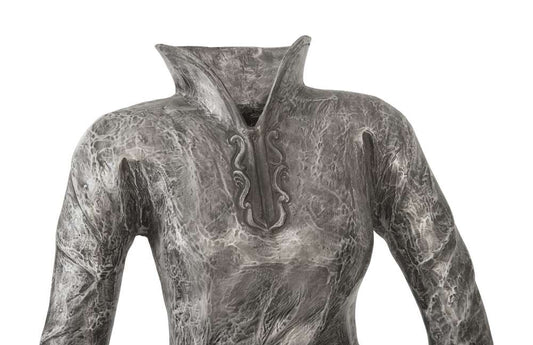 Phillips Collection - Dress Sculpture, Long Sleeves, Black/Silver, Aluminum - ID96057 veiw 2