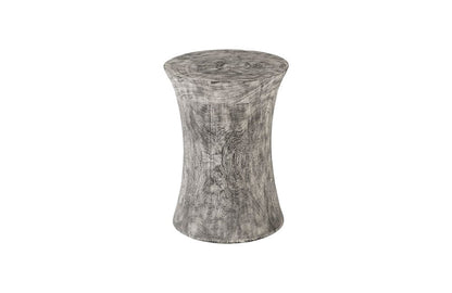 Phillips Collection - Drum Stool, Mango Wood, Gray Stone - TH96453 view 1