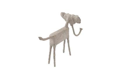 Phillips Collection - Elephant, Sculpted Animal, Trunk Down, Paper Mache - TH68510 view 3