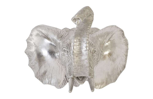Phillips Collection - Elephant Wall Art, Resin, Silver Leaf - PH93044 veiw 2