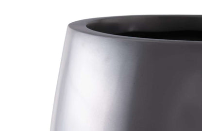 Phillips Collection - Elonga Planter, Polished Aluminum, LG - PH60394 veiw 2