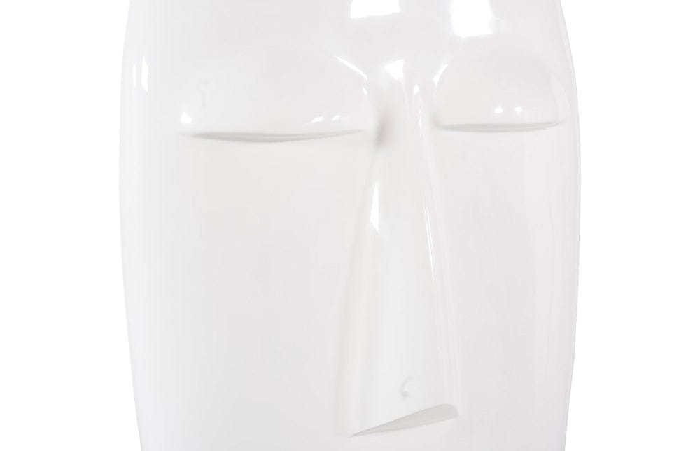 Phillips Collection - Emerging Face Sculpture, Gel Coat White - PH117409 view 3