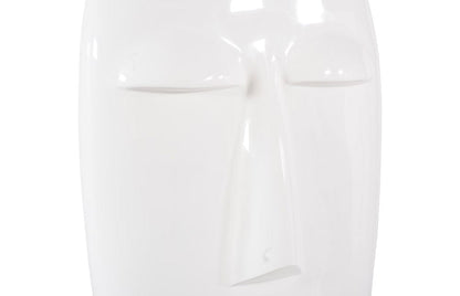 Phillips Collection - Emerging Face Sculpture, Gel Coat White - PH117409 view 3