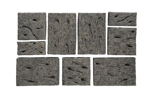 Phillips Collection - Etched Rock Puzzle Wall Tiles, Set of 9 - ID114681 veiw 1