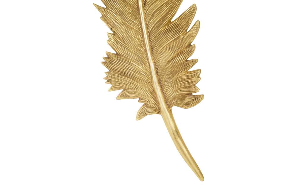 Phillips Collection - Feathers Wall Art, Large, Gold Leaf (Set of 2) - PH95596 veiw 4