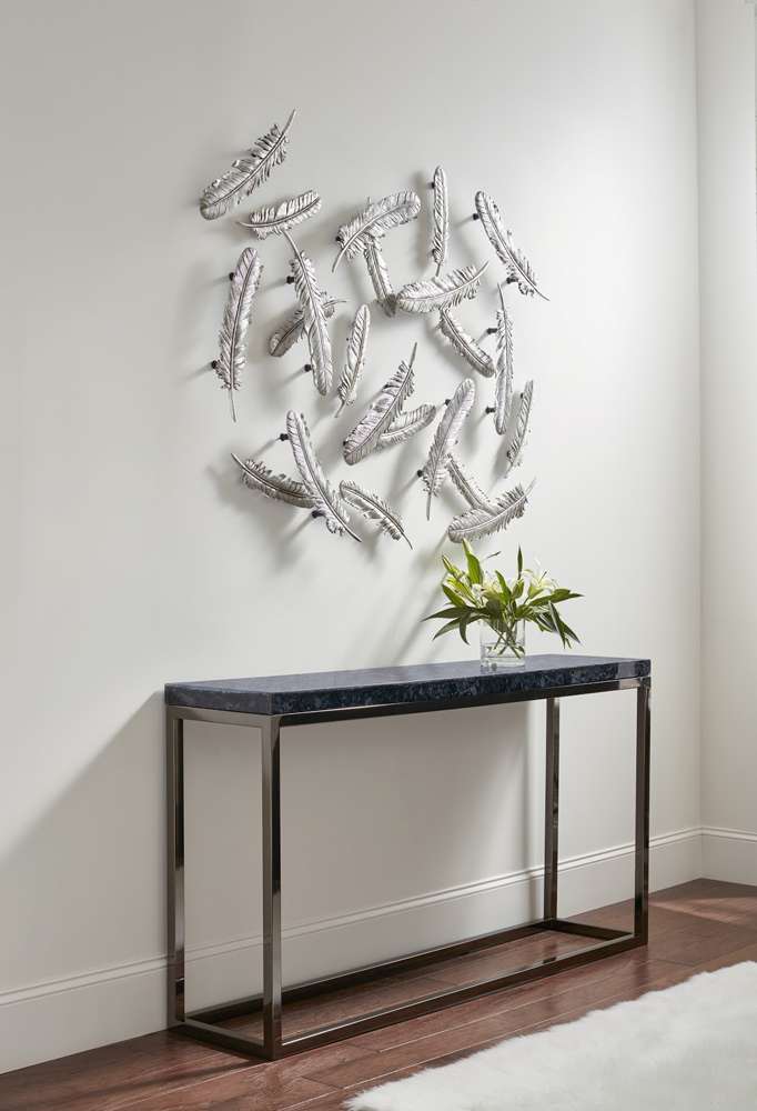 Phillips Collection - Feathers Wall Art, Small, Silver Leaf (Set of 2) - PH79017 veiw 5