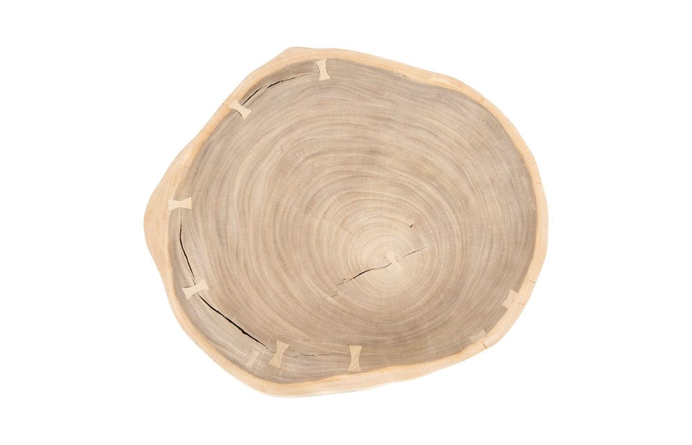 Phillips Collection - Floating Coffee Table with Acrylic Legs, Bleached , Size Varies - TH115243 view 2
