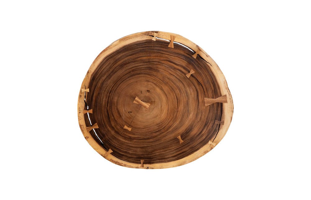 Phillips Collection - Floating Coffee Table with Acrylic Legs, Natural, Size Varies - TH118232 view 2