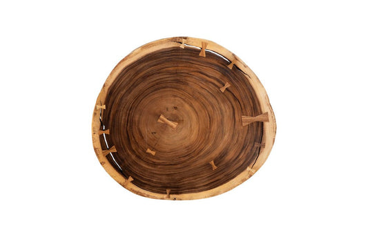 Phillips Collection - Floating Coffee Table with Acrylic Legs, Natural, Size Varies - TH118232 view 2