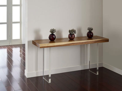 Phillips Collection - Floating Console Table, Acrylic Legs - TH77243 view 3