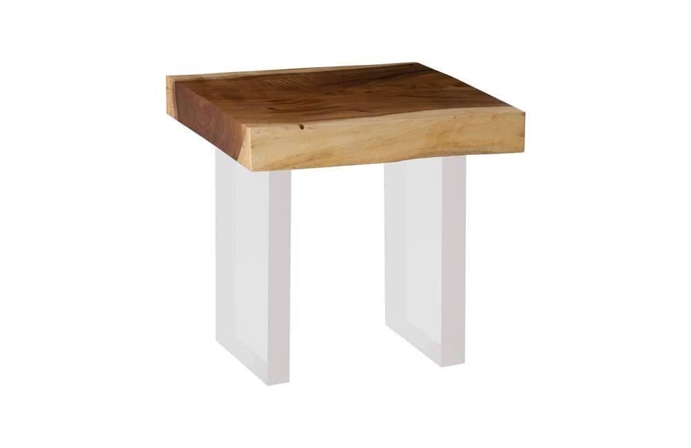 Phillips Collection - Floating Side Table, Natural, Acrylic Legs - TH100571 veiw 1