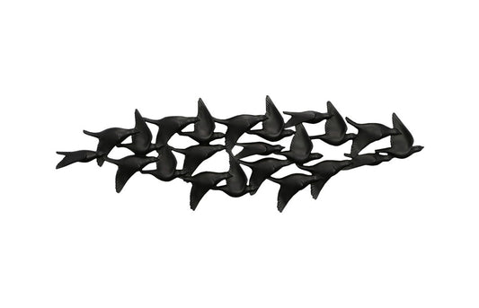 Phillips Collection - Flock Of Birds Wall Art, Black - PH112985 veiw 1