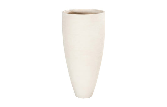 Phillips Collection - Flora Grande Planter, White Stone - PH116323 veiw 1