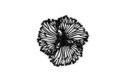 Phillips Collection - Flower Wall Art, Extra Small, Black, Metal - TH109690 view 1