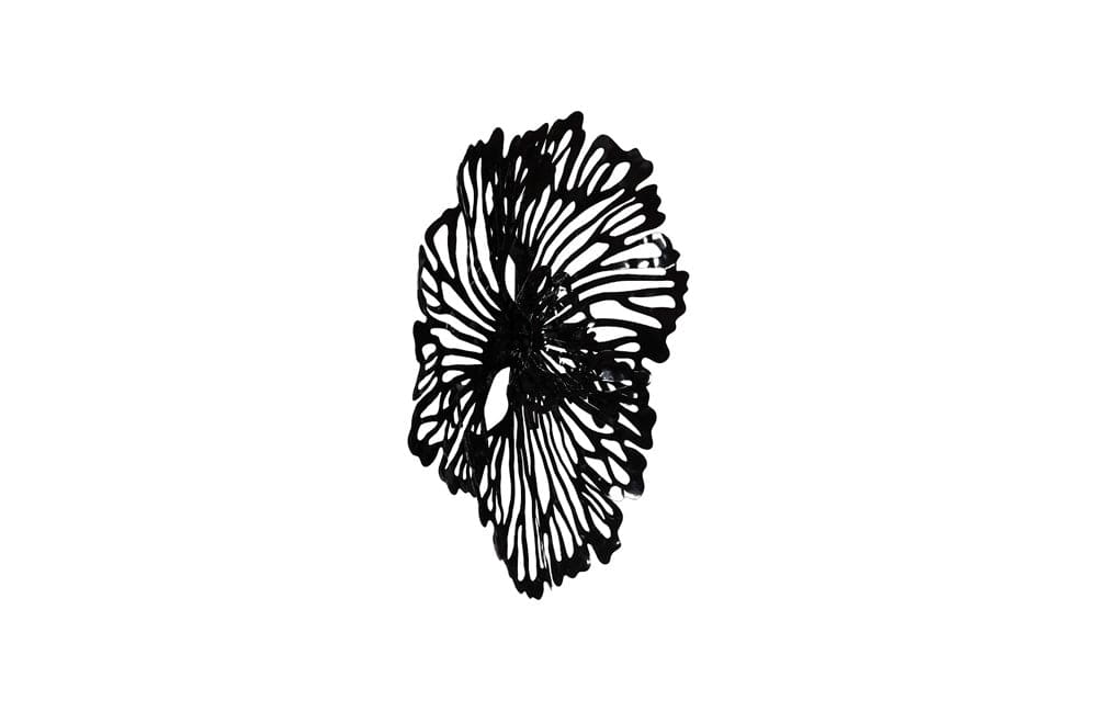 Phillips Collection - Flower Wall Art, Extra Small, Black, Metal - TH109690 view 2