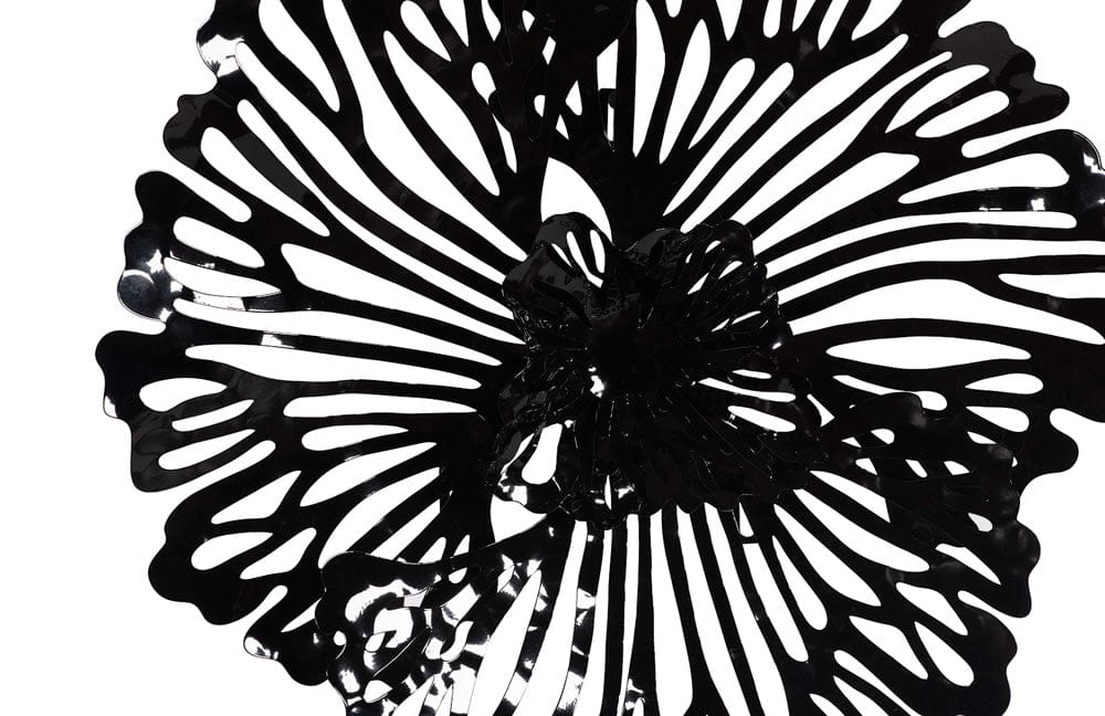 Phillips Collection - Flower Wall Art, Extra Small, Black, Metal - TH109690 view 3