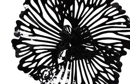 Phillips Collection - Flower Wall Art, Extra Small, Black, Metal - TH109690 view 3