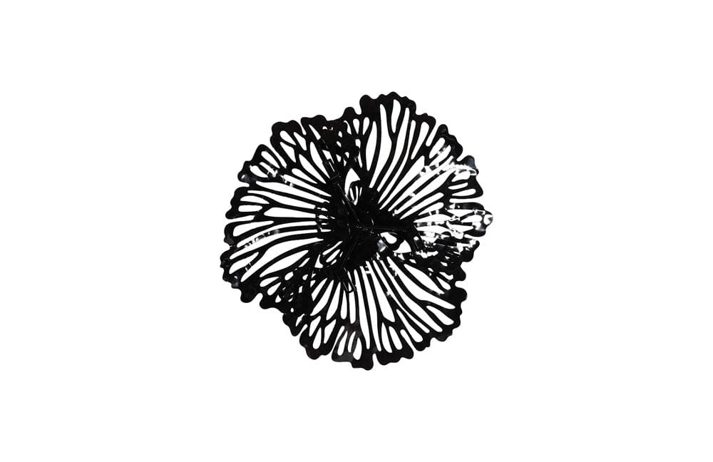 Phillips Collection - Flower Wall Art, Extra Small, Black, Metal - TH109690 view 4