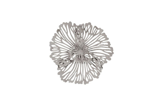 Phillips Collection - Flower Wall Art, Extra Small, Gray, Metal - TH109691 view 1