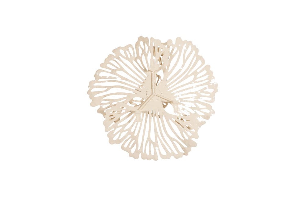 Phillips Collection - Flower Wall Art, Extra Small, Ivory, Metal - TH109686 view 4